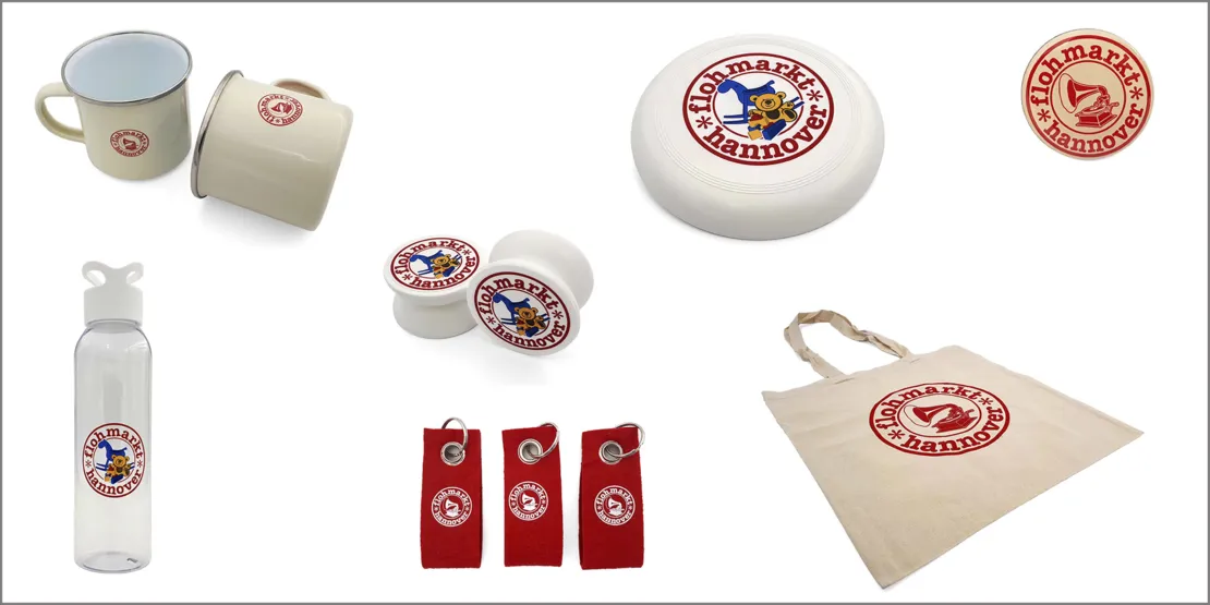 Übersicht Flohmarkt Souvenirs